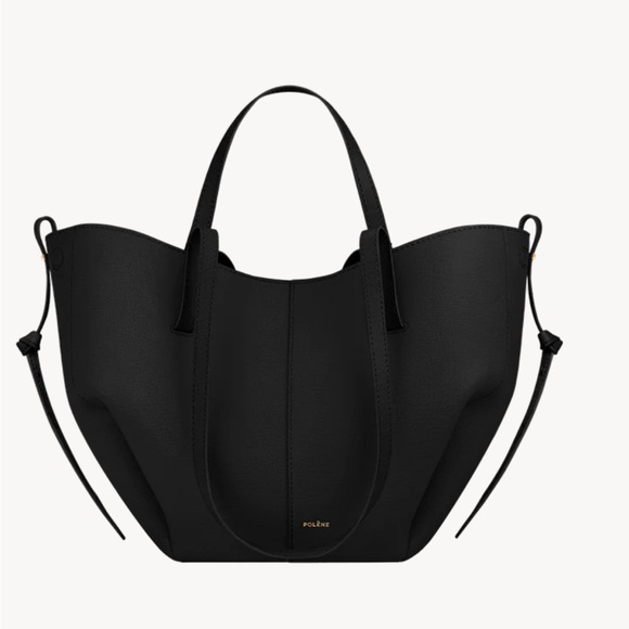 Polene Handbags - Polène Black Leather Shoulder Bag